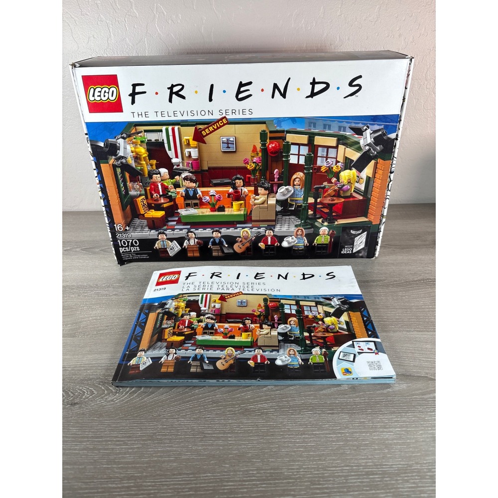LEGO Ideas 21319 Friends Central Perk Television Series BOX / Instructions ONLY